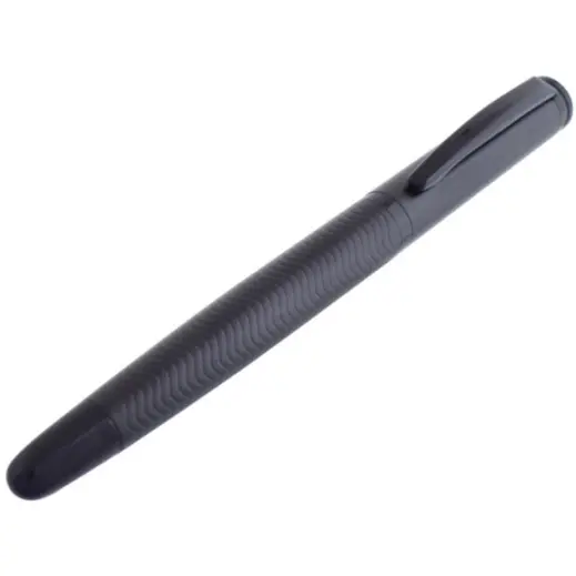 Charcoal Swirl Roller Ball Pen Black